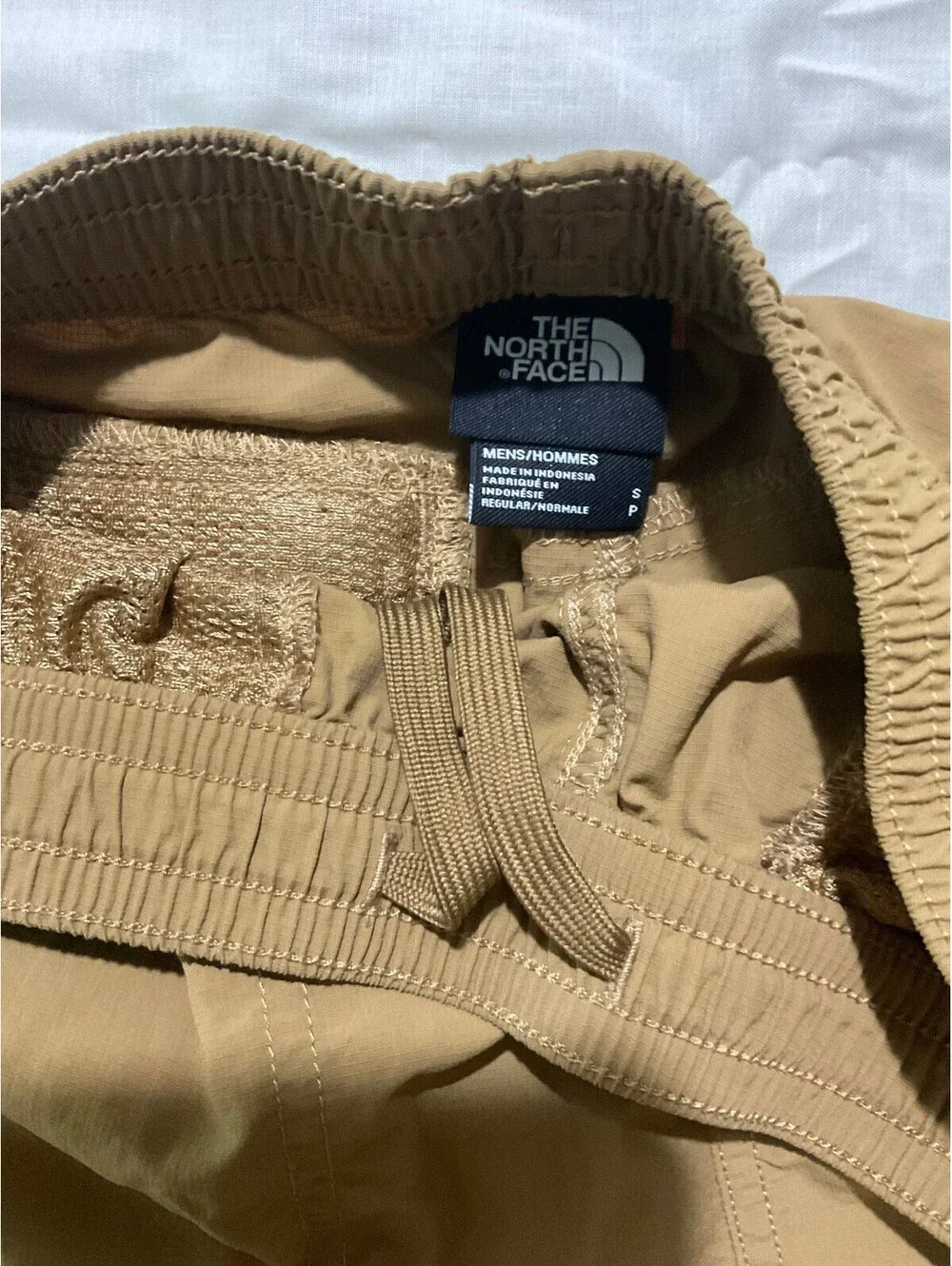 The North Face Men's Casual Nylon Shorts Tan Size S